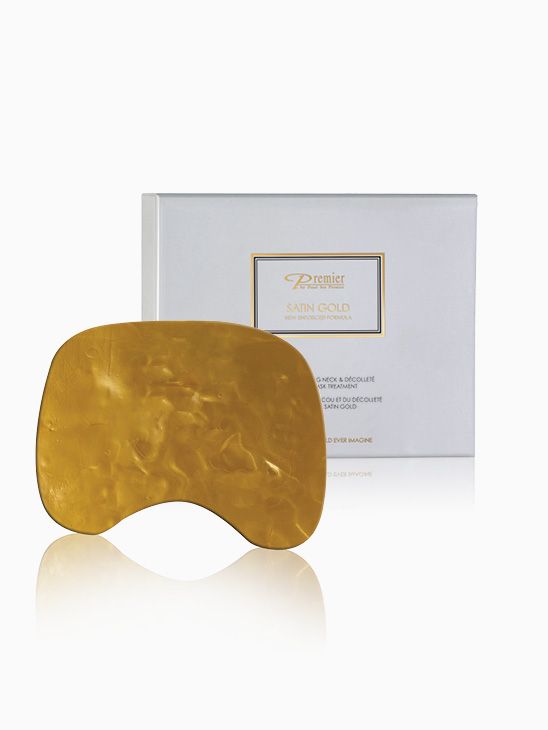 Premier Satin Gold Reviving Neck & Décolleté Collagen Mask Treatment